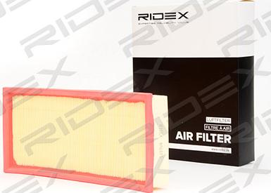 RIDEX 8A0075 - Въздушен филтър vvparts.bg