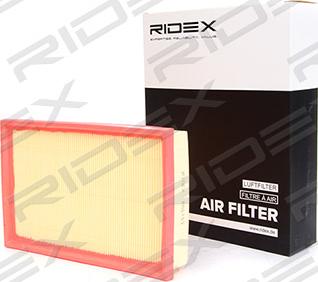 RIDEX 8A0153 - Въздушен филтър vvparts.bg