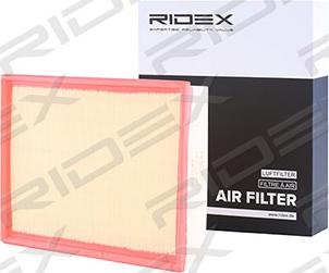 RIDEX 8A0354 - Въздушен филтър vvparts.bg