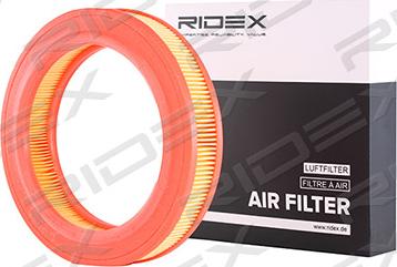 RIDEX 8A0316 - Въздушен филтър vvparts.bg