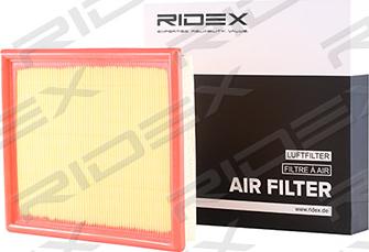 RIDEX 8A0387 - Въздушен филтър vvparts.bg