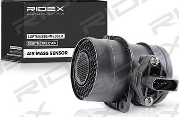 RIDEX 3926A0002 - Въздухомер-измерител на масата на въздуха vvparts.bg