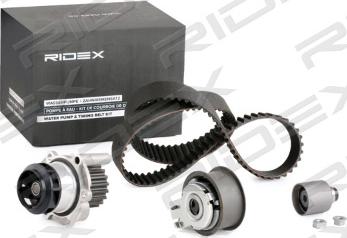 RIDEX 3096W0002 - Водна помпа+ к-кт ангренажен ремък vvparts.bg