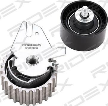 RIDEX 3096W0115 - Водна помпа+ к-кт ангренажен ремък vvparts.bg