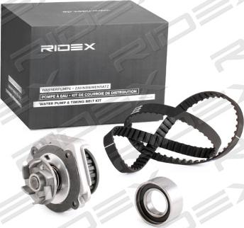 RIDEX 3096W0178 - Водна помпа+ к-кт ангренажен ремък vvparts.bg
