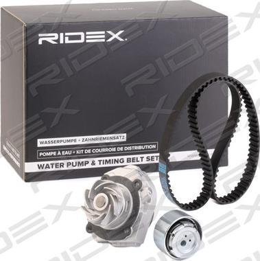 RIDEX 3096W0315 - Водна помпа+ к-кт ангренажен ремък vvparts.bg