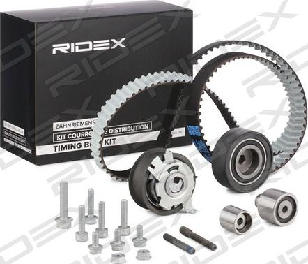 RIDEX 307T0074 - Комплект ангренажен ремък vvparts.bg