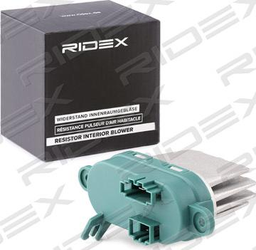 RIDEX 2975R0004 - Управляващ блок, отопление / вентилация vvparts.bg