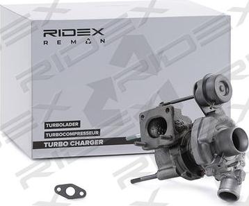 RIDEX 2234C0468R - Турбина, принудително пълнене с въздух vvparts.bg