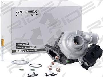 RIDEX 2234C0400R - Турбина, принудително пълнене с въздух vvparts.bg