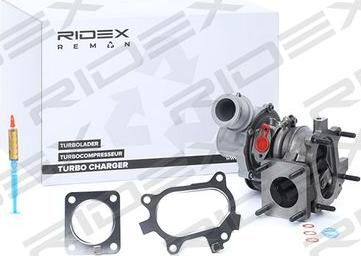 RIDEX 2234C0088R - Турбина, принудително пълнене с въздух vvparts.bg