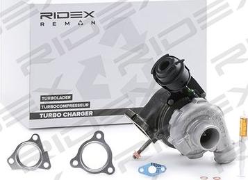 RIDEX 2234C0024R - Турбина, принудително пълнене с въздух vvparts.bg