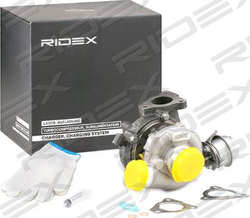 RIDEX 2234C0024 - Турбина, принудително пълнене с въздух vvparts.bg