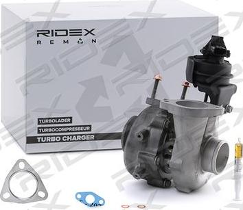 RIDEX 2234C0196R - Турбина, принудително пълнене с въздух vvparts.bg