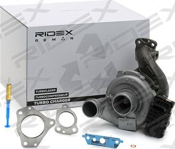 RIDEX 2234C0141R - Турбина, принудително пълнене с въздух vvparts.bg