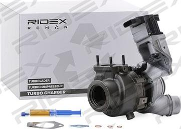 RIDEX 2234C0156R - Турбина, принудително пълнене с въздух vvparts.bg