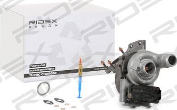 RIDEX 2234C0107R - Турбина, принудително пълнене с въздух vvparts.bg