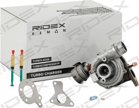 RIDEX 2234C0117R - Турбина, принудително пълнене с въздух vvparts.bg