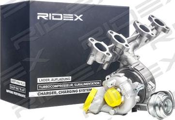 RIDEX 2234C0175 - Турбина, принудително пълнене с въздух vvparts.bg