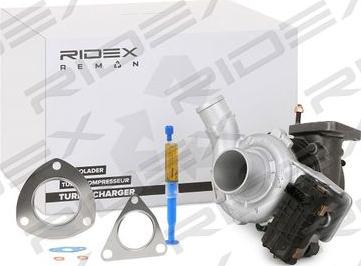 RIDEX 2234C0344R - Турбина, принудително пълнене с въздух vvparts.bg