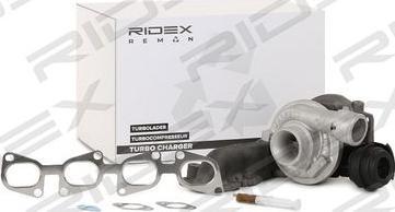RIDEX 2234C0203R - Турбина, принудително пълнене с въздух vvparts.bg