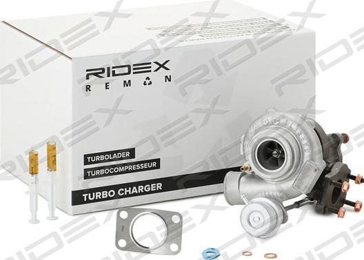 RIDEX 2234C0214R - Турбина, принудително пълнене с въздух vvparts.bg