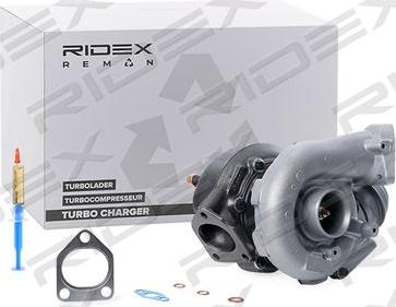 RIDEX 2234C10022R - Турбина, принудително пълнене с въздух vvparts.bg