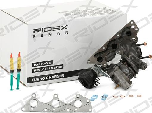 RIDEX 2234C10372R - Турбина, принудително пълнене с въздух vvparts.bg