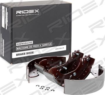 RIDEX 70B0042 - Комплект спирачна челюст vvparts.bg