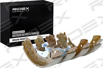 RIDEX 70B0064 - Комплект спирачна челюст vvparts.bg