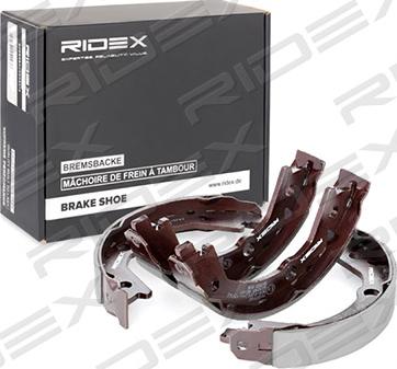 RIDEX 70B0082 - Комплект спирачна челюст, ръчна спирачка vvparts.bg