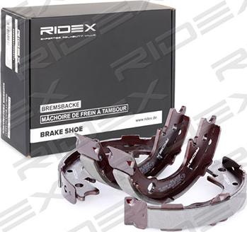 RIDEX 70B0075 - Комплект спирачна челюст, ръчна спирачка vvparts.bg