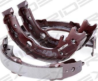 RIDEX 70B0075 - Комплект спирачна челюст, ръчна спирачка vvparts.bg