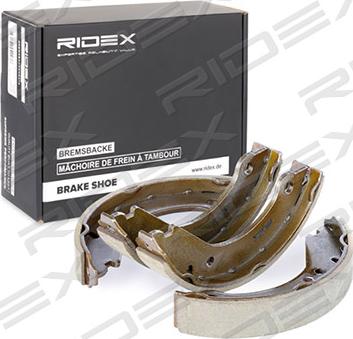 RIDEX 70B0077 - Комплект спирачна челюст, ръчна спирачка vvparts.bg