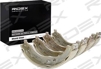 RIDEX 70B0116 - Комплект спирачна челюст, ръчна спирачка vvparts.bg