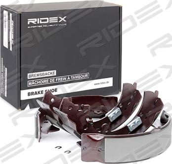 RIDEX 70B0180 - Комплект спирачна челюст vvparts.bg