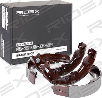 RIDEX 70B0182 - Комплект спирачна челюст, ръчна спирачка vvparts.bg