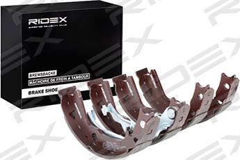 RIDEX 70B0138 - Комплект спирачна челюст, ръчна спирачка vvparts.bg