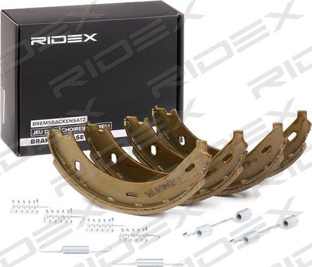 RIDEX 70B0364 - Комплект спирачна челюст, ръчна спирачка vvparts.bg