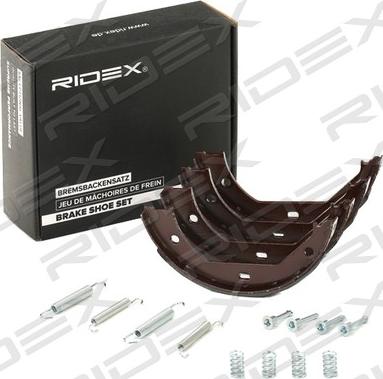 RIDEX 70B0362 - Комплект спирачна челюст, ръчна спирачка vvparts.bg