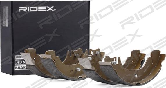 RIDEX 70B0308 - Комплект спирачна челюст vvparts.bg