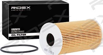 RIDEX 7O0109 - Маслен филтър vvparts.bg