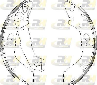 Roadhouse 4401.00 - Спирачна челюст vvparts.bg