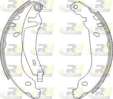 Roadhouse 4506.01 - Спирачна челюст vvparts.bg