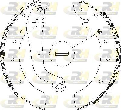 Roadhouse 4514.00 - Спирачна челюст vvparts.bg