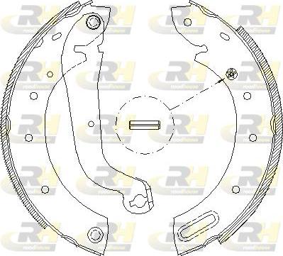 Roadhouse 4513.00 - Спирачна челюст vvparts.bg