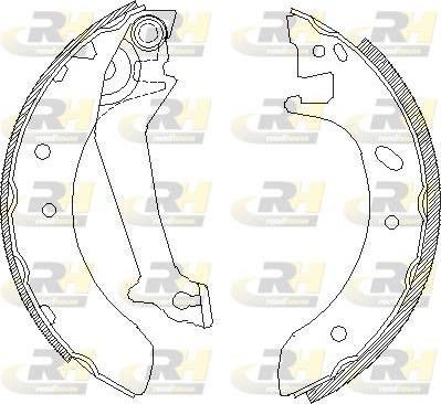 Roadhouse 4512.00 - Спирачна челюст vvparts.bg