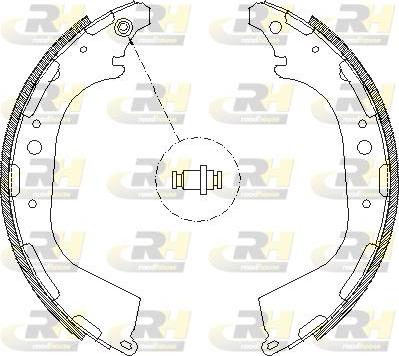 Roadhouse 4650.00 - Спирачна челюст vvparts.bg