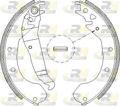 Roadhouse 4090.00 - Спирачна челюст vvparts.bg