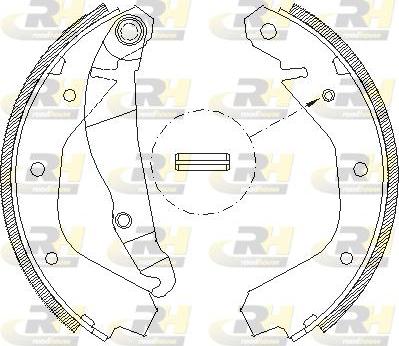 Roadhouse 4091.00 - Спирачна челюст vvparts.bg